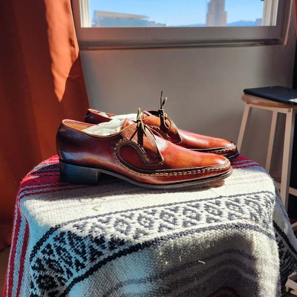 Barker England Leather Oxford Shoes - Handmade NEW - Picture 11 of 11